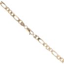 9ct Yellow Gold Figaro Chain 18"