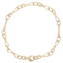 9ct Yellow Gold Fancy Bracelet 7.5"