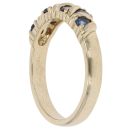 9ct Yellow Gold Sapphire Dress Ring