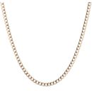 9ct Yellow Gold Curb Chain 18"