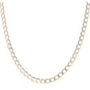 9ct Yellow Gold Curb Chain 28"