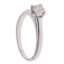 18ct White Gold 0.50ct Brilliant Cut Diamond Solitaire Ring