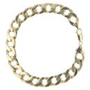 9ct Yellow Gold Curb Bracelet 8.5"