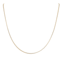 9ct Yellow Gold Box Chain 18"