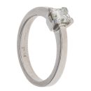 Platinum 0.50ct Diamond Solitaire Ring