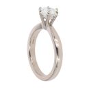 18ct White Gold Brilliant Cut 1.25ct Diamond Solitaire Ring