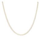 9ct Yellow Gold Curb Chain 18"