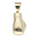 9ct Yellow Gold Boxing Glove Pendant