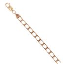 9ct Yellow Gold Curb Bracelet 8"