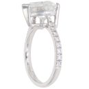 Platinum 2.70ct Heart Cut Diamond Solitaire Ring