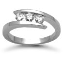 9 Carat White Gold 0.50pts Diamond Ring