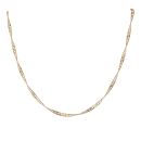 9ct Yellow Gold Twist Chain 18"