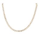 9ct Yellow Gold Curb Chain 18"