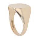 9ct Yellow Gold Patterned Signet Ring