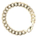 9ct Yellow Gold Curb Bracelet 8.5"