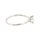 18ct White Gold 0.50ct Princess Cut Diamond Solitaire Ring