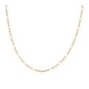 9ct Yellow Gold Figaro Chain 24"