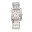 Cartier Custom Tank Francaise Pre Owned Watch Ref 2384