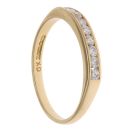 18ct Yellow Gold 0.25ct Diamond Eternity Ring