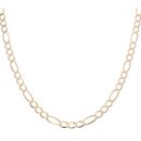 9ct Yellow Gold Figaro Chain 18"