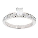 18ct White Gold 0.60ct Diamond Solitaire Ring