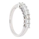 18ct White Gold Diamond Eternity Ring by Anya Belle