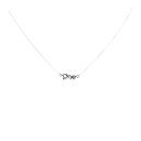 Sterling Silver Children's Personalised Star Name Necklace