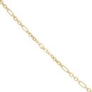 9ct Yellow Gold Fancy Chain 18"