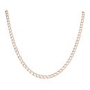 9ct Yellow Gold Square Curb Chain 24"