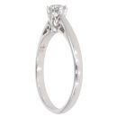 9ct White Gold 0.25ct Diamond Solitaire Ring