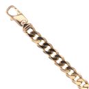 9ct Yellow Gold Curb Bracelet 9"