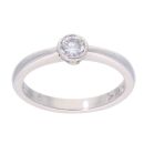 Platinum 0.30ct Diamond Solitaire Ring