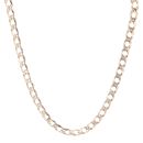 9ct Yellow Gold Double Curb Chain 20"