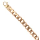 9ct Yellow Gold Curb Bracelet 8.5"