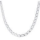 Silver Anchor Chain 24" By Icesia