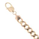 9ct Yellow Gold Curb Bracelet 8"