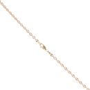 9ct Yellow Gold Button Chain 20"