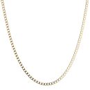 9ct Yellow Gold Curb Chain 22"