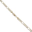 9ct Yellow Gold Figaro Chain 30"