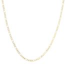 9ct Yellow Gold Figaro Chain 20"