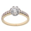 18ct Yellow Gold 1.45ct Brilliant Cut Diamond Solitaire Ring