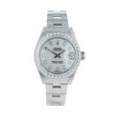 Rolex Custom Oyster Perpetual Date Pre Owned Watch Ref 69160