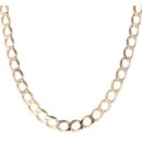 9ct Yellow Gold Curb Chain 28"