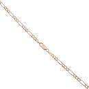 9ct Yellow Gold Figaro Chain 24"