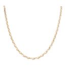 9ct Yellow Gold Infinity Link Chain 24"