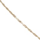 9ct Yellow Gold Fancy Chain 16"