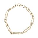 9ct Yellow Gold Fancy Bracelet 7.5"