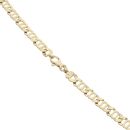 9ct Yellow Gold Fancy Triple Link Chain 18"