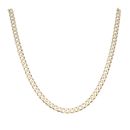 9ct Yellow Gold Curb Chain 18"