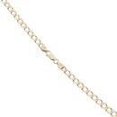 9ct Yellow Gold Curb Chain 20"